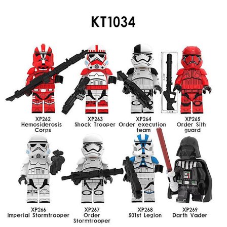 16pcs Star Wars Stormtrooper Minifigures Building Blocks Toy Gift Kids