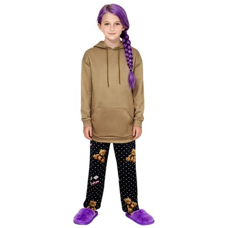 Demon Hunter Pop Sanger Kostume Udklædning Piger Selv hverdags pyjamas kan skinne til 110 cm og 150 cm høje børn