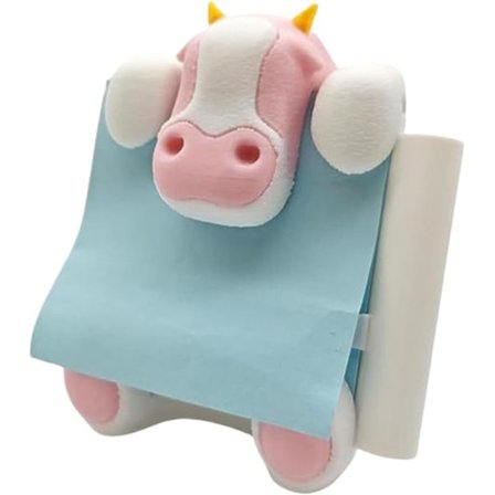 Pop-up-lappsdispenser med pennhållare för lapp med sugkopp, svart dekorativ harts klisterlappshållare för skrivbord, kontorsmaterial