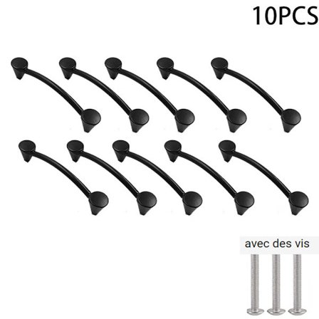 10 stk. kjøkkenskapdørhåndtak skap skuff soveromsmøbler