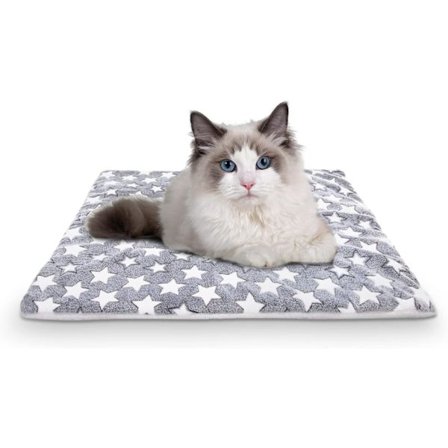 61* 41cm Hundkatt Sängmatta, Mjuk Fleece Fluffy Hundkattfilt, Var