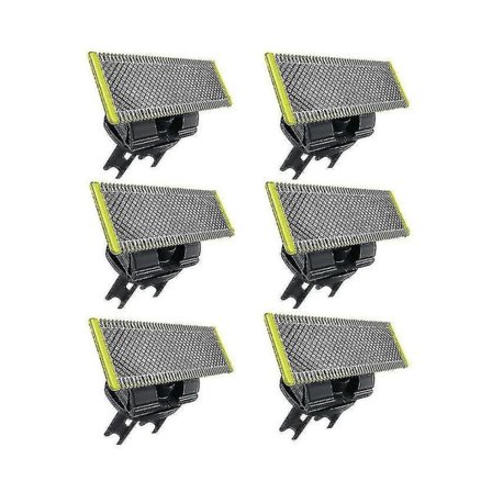 stk. blade kompatible med barberblade Qp210 Qp Qp230 Qp2520 Qp2530 Qp2527 Qp2533 Qp2630 Qp6520 6 stk. 6 stk.