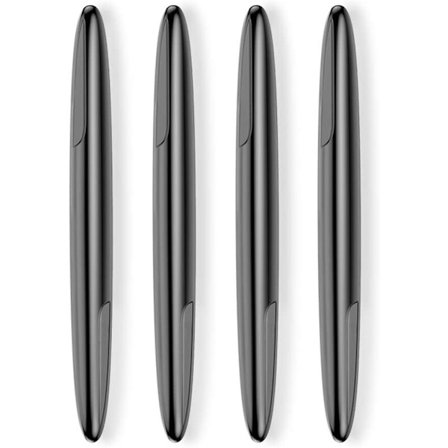 Sorte dørbeskyttelseslister til biler, 4 stk. Crash Bar bildørkant P