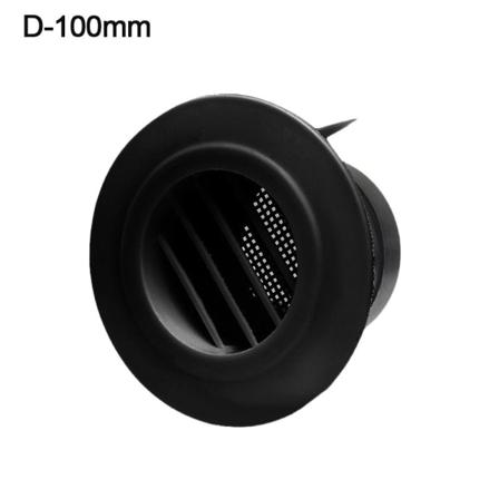 75/100/150 mm ventilationskanaler ventilationsgitre 100MMD D 100mmD