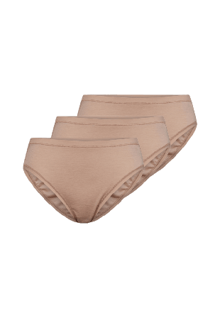 JBS of Denmark 3-pack Tai Brief Ull Badkläder Dam Beige S