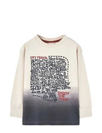 Boboli Knit T-Shirt - Cream - 128