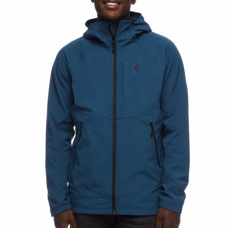 Black Diamond Men's Element Hoody Men Mid layer tops Blue S