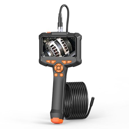 Endoskopkamera, inspeksjonskamera 4,3'' IPS-skjerm 1080P HD End