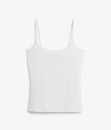 Kappahl | Enkel singlet Hvit XS | Hvit
