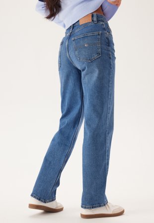 TOMMY JEANS Layla Hr Slim Straight Ch0130 1A5 Denim Medium Vaatteet