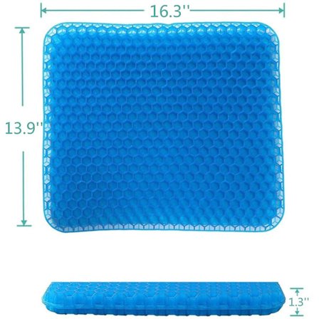 Geeli-istuintyyny, paksu suuri geeli-istuintyyny, uusin muokattu kaksoisgeeli-istuintyyny, viilentävä istuintyyny, kannettava geeli-istuintyyny 