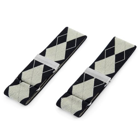 Store Ærmeholdere med Diamantmønster til mænd - Ærmeholdere