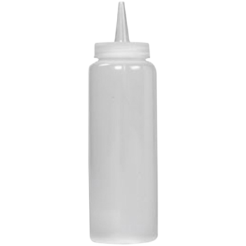 SPRUTEFLASKE TRANSP. PLAST