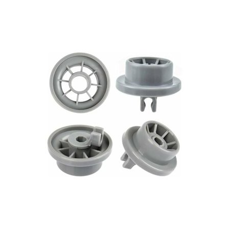 Set med 4 diskmaskinshjul till nedre korg, diskmaskinshjul f