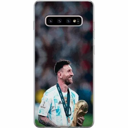Samsung Galaxy S10+ Genomskinligt Skal Messi