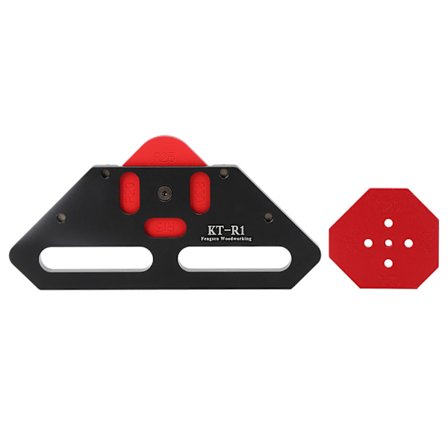 Træbearbejdning bue positionering skabelon tømrer værktøj aluminium legering let sort