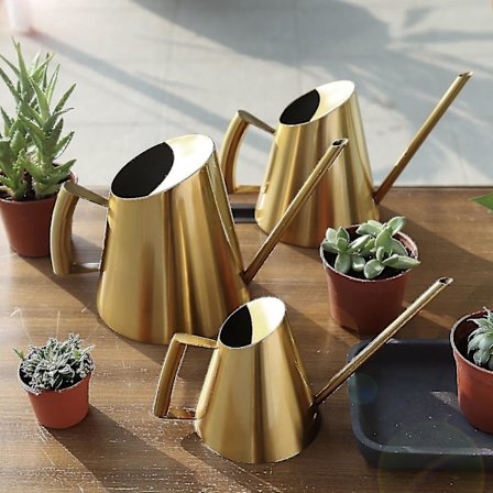 Farfi 400/900/1500ml Retro Kastelukannu Puutarhakukkakasveille Pitkäsuinen Kastelukannu (FMY)