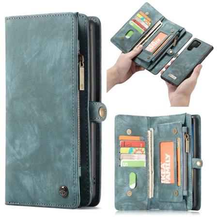 Caseme Samsung Galaxy Note 10 Plus Retro Plånboksfodral - Blå Blå