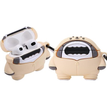 Etui, 3D Cool Rumfartøj Millennium Falcon Airpod Design Drenge Mænd Blødt Beskyttende Cover Etui Kompatibelt til Airpods 3. Gen 2021 Etui (FMY)