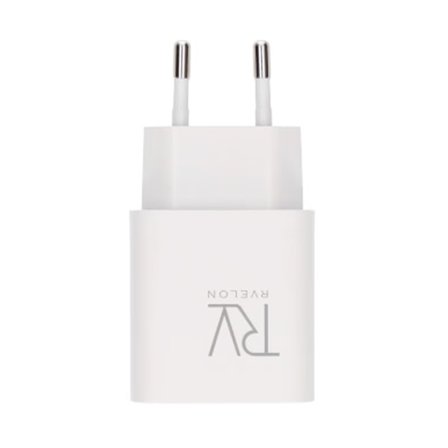 Rvelon Snabbladdare USB-A & USB-C 20W