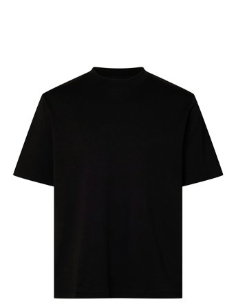 Slhrelax-Dani Ss Interlock Tee Ex Black Selected