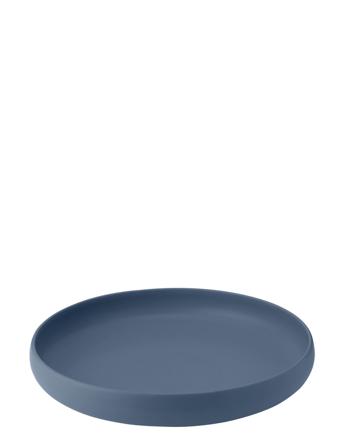 Earth Fat Home Tableware Serving Dishes Serving Platters Blå Knabstrup Keramik