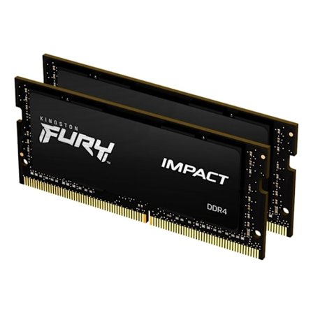 Kingston 64GB 3200MHz DDR4 CL20 SODIMM (Kit of 2) FURY Impact