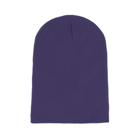 Beechfield - Lila longbeanie Beanie - Purple Long Blank Beanie @ Hatstore