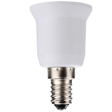 4 stk. sokkeladapter E14 til E27 pæreadapterkonverter