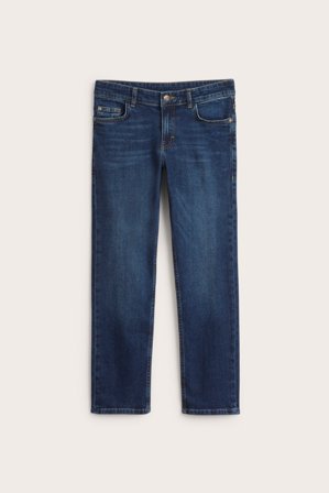 Kappahl | Straight jeans mid waist | Mörk denim