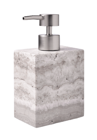 Åhléns Home Tvålpump TRAVERTINE Badrumstillbehör Beige ONESIZE
