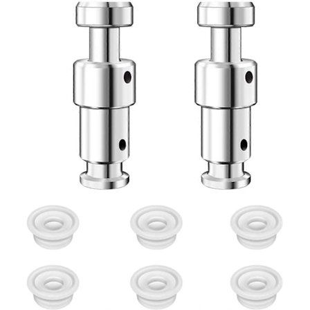 Uimuriventtiilin tiiviste Instant Pot -paineastiakattiloihin, universaalit varaosat tiivistealuslevyillä, sopii Instant Pot Duo 3, 5, 6 Qt, Duo Plus 3