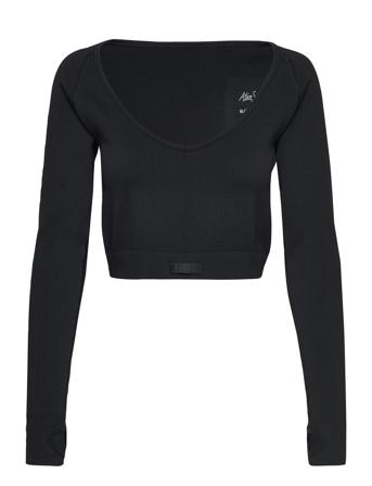 Alice Seamless Cropped Longsleeve Black Björn Borg
