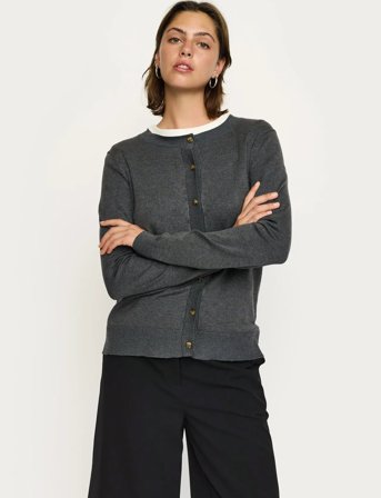 Soft Rebels Srmarla Cardigan Knit - Grey - XS