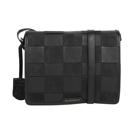 Burkely Crossbody Even Elin Double Poc Sort, Dame Skuldertasker, Størrelse: ONE Size