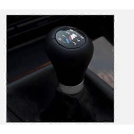 M Sport Växelspaksknopp Kompatibel med Schaltknauf 6 Växlar Kompatibel med E46 E90 F10 E87 E60 DE Modeller