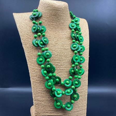 Trä Halsband Hänge Halsband 4 4