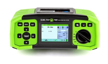 Elma iTest 7400 Installationstestare, Mätinstrument