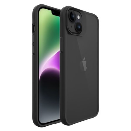 Iskunkestävä suojakotelo, yhteensopiva iPhone 15:n kanssa - Musta