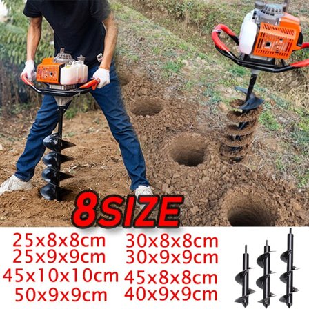 Spiralborr Power Kraftplanteringsmaskin borr 45x10x10cm