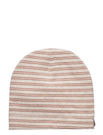 Beanie Melange Rib Huttelihut Pink