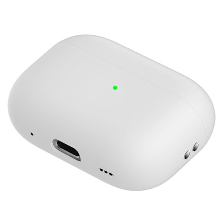 SKALO AirPods Pro 2 Ultratyndt silikone Cover - Hvid