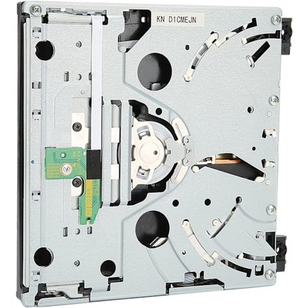 Wii DVD-enhet Ersättningsdel för Wii Ersättningsenhet Metal Abs Ersättning DVD Rom Drive Dual Ic Disc Reparationsdel för Nintendo för Wii D2E-konsol