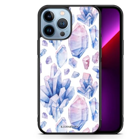 Bjornberry Skal iPhone 13 Pro Max - Pastell Kristaller