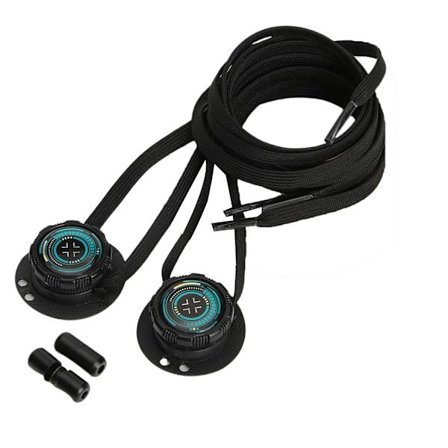 Twist-festelisser uten knyting, lav profil, skolisser for komfort hele dagen