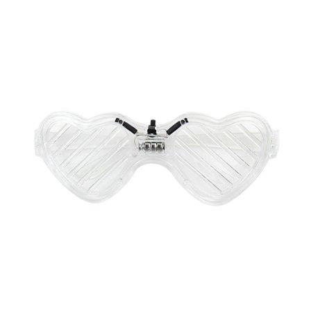 Halloween Light Up Glasögon LED Lysande Glasögon Blinkande Glödande Solglasögon Vuxna Karnevalsfestleksaker för kostym