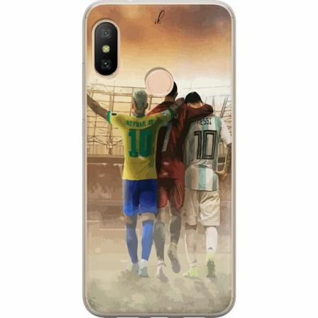 Xiaomi Redmi 6 Pro Genomskinligt Skal Messi