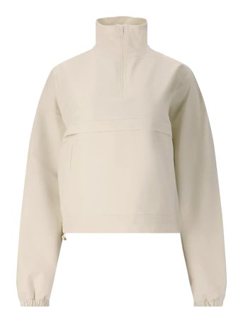 Carley W Half Zip Cream Athlecia