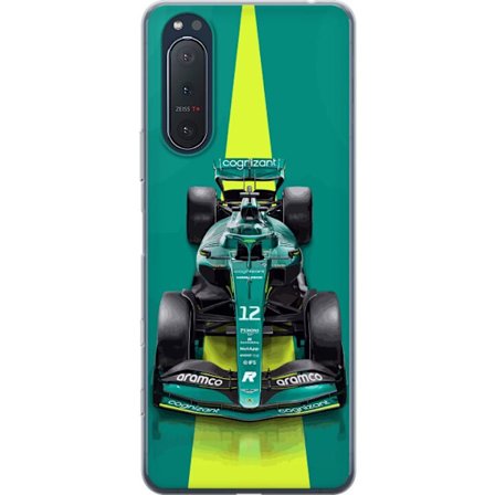 Kompatibel Mobilcover til Sony Sony Xperia 5 II Aston Martin Formel 1 bil i grønt racerkoncept med moderne studiostemning