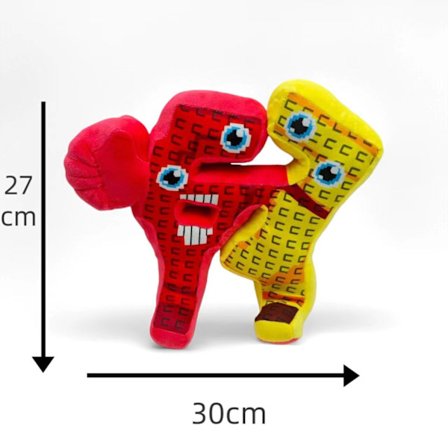 Stjel en Brainrot Plysj - Figurer Kosedyr Leketøy Gave til Samlere & Gamere